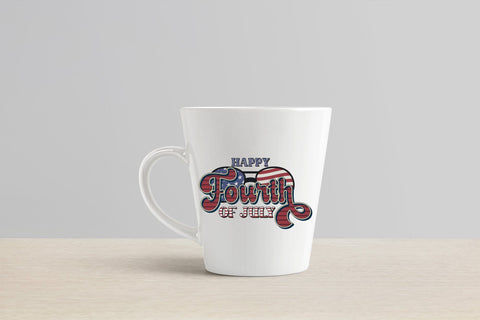 Happy Fourth of July Retro Sublimation Design Sublimation CraftLabSVG 