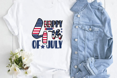 Happy Fourth Of July Sublimation SVGArt 