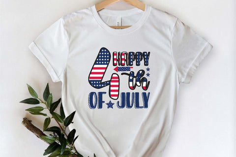 Happy Fourth Of July Sublimation SVGArt 