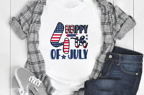 Happy Fourth Of July Sublimation SVGArt 