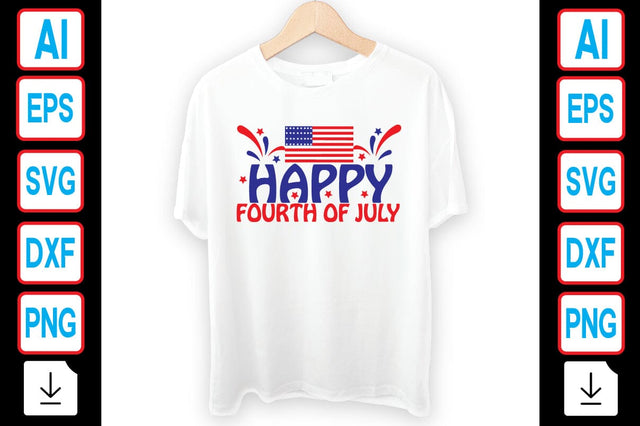 Happy Fourth of July SVG Craftlabsvg24 