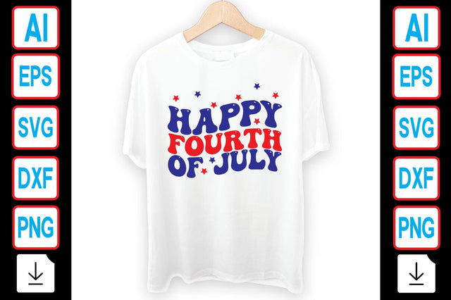 Happy Fourth of July SVG Craftlabsvg24 