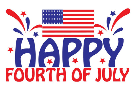 Happy Fourth of July SVG Craftlabsvg24 