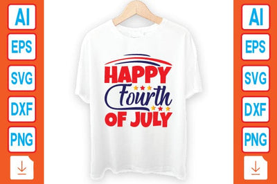 Happy Fourth of July SVG Craftlabsvg24 
