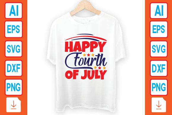 Happy Fourth of July SVG Craftlabsvg24 