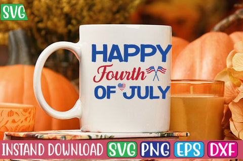 Happy Fourth of July SVG Cut File SVG Studio Innate 