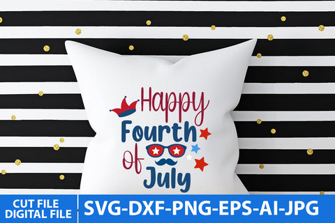 happy fourth of july SVG Cut Files SVG BlackCatsMedia 