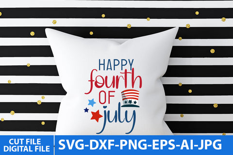 happy fourth of july SVG Cut Files SVG BlackCatsMedia 