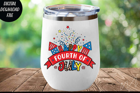 Happy fourth of July svg, Independence day svg SVG Isabella Machell 