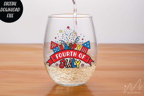 Happy fourth of July svg, Independence day svg SVG Isabella Machell 