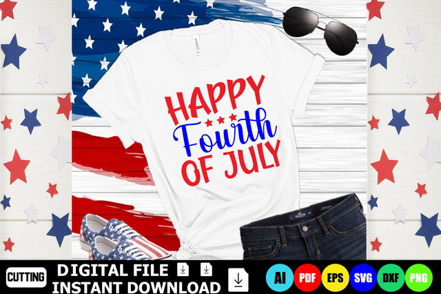 Happy Fourth Of July SVG Shahin alam 