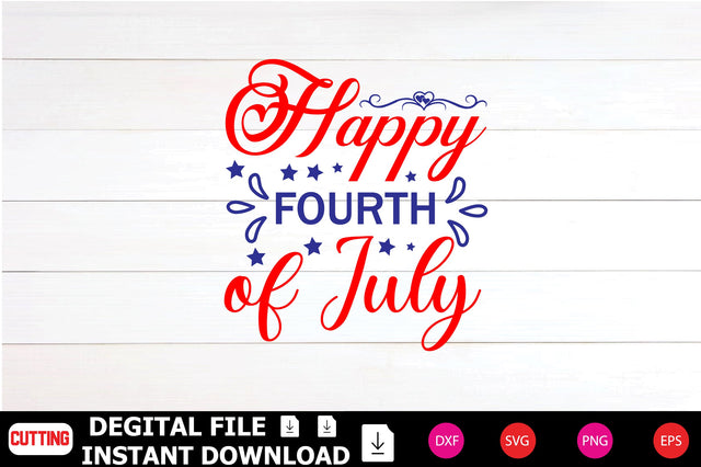 Happy Fourth of July SVG Shahin alam 