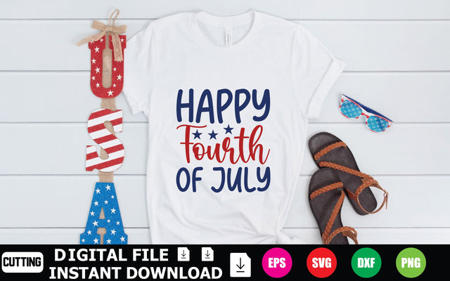 Happy Fourth Of July SVG Shahin alam 
