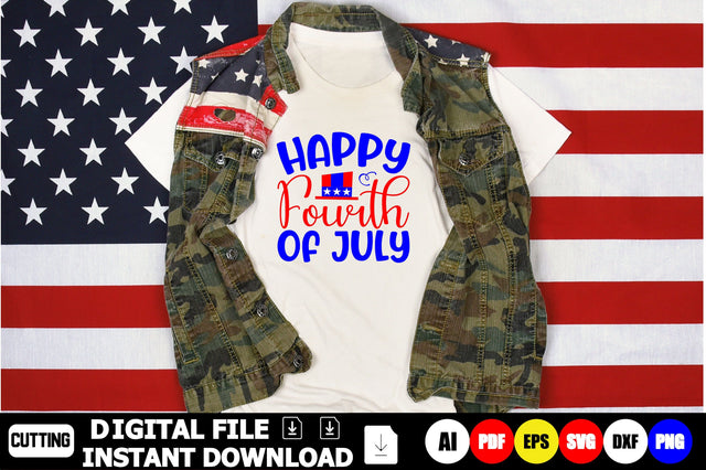 Happy Fourth Of July SVG Shahin alam 