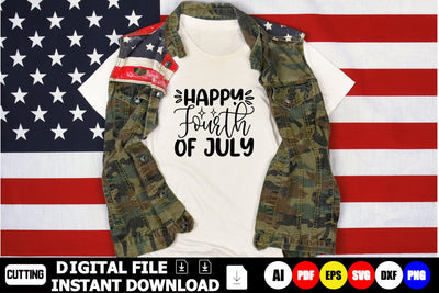 Happy Fourth Of July SVG Shahin alam 