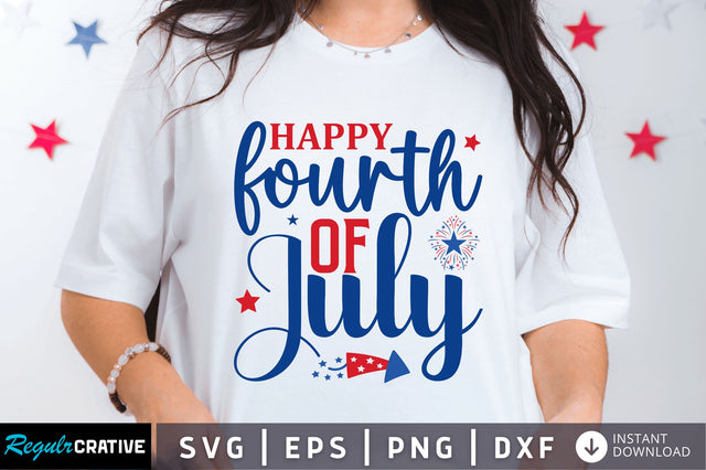 Happy fourth of july SVG SVG Regulrcrative 