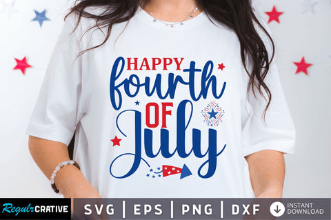 Happy fourth of july SVG SVG Regulrcrative 