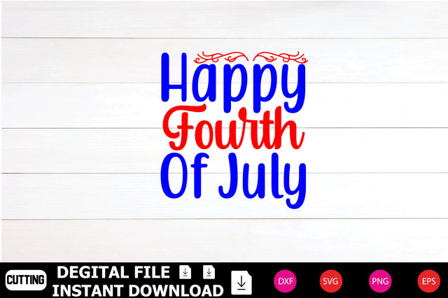 Happy Fourth Of July,4th Of July svg, Fourth Of July, 4th of July, Cute 4th Of July, Kids 4th Of July, Patriotic, Cut File SVG Shahin alam 