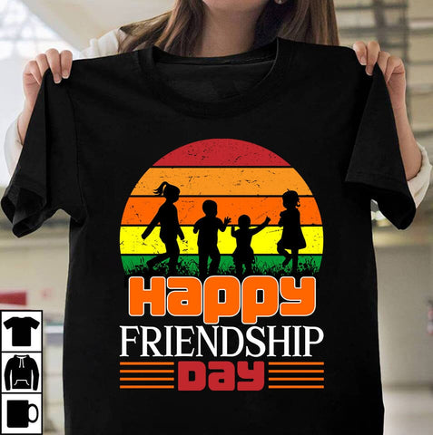 Happy Friendship Day Friendship Day SVG ,Friendship Day Retro, Friendship Day, T-shirt Design,Friendship Day Quotes,Friendship Day Sublimation SVG Insomnia Std 