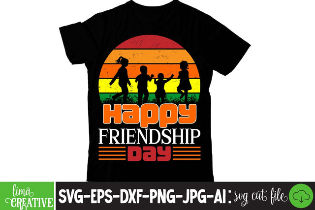 Happy Friendship Day Friendship Day SVG ,Friendship Day Retro, Friendship Day, T-shirt Design,Friendship Day Quotes,Friendship Day Sublimation SVG Insomnia Std 