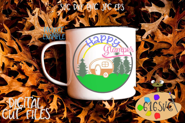 Happy Glamper SVG SVG 616SVG 