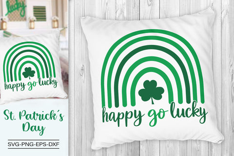 Happy Go Lucky, St. Patrick's Day Svg SVG SvgMonkeys 