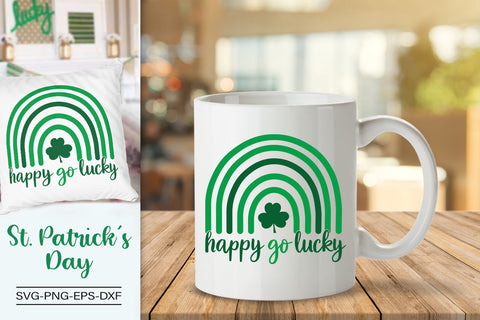 Happy Go Lucky, St. Patrick's Day Svg SVG SvgMonkeys 