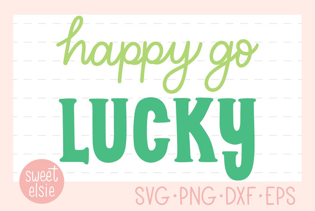 Happy go lucky SVG Sweet Elsie 