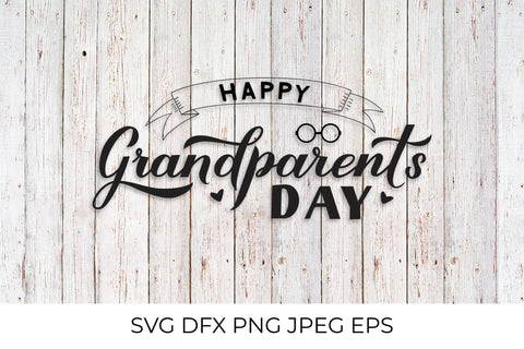 Happy Grandparents Day calligraphy hand lettering SVG SVG LaBelezoka 