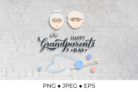 Happy Grandparents Day Sublimation LaBelezoka 