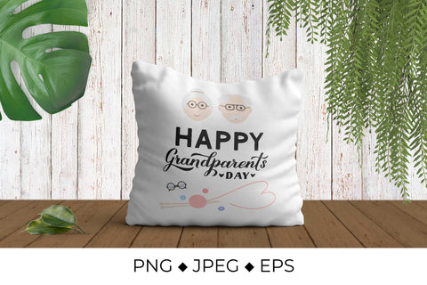 Happy Grandparents Day Sublimation LaBelezoka 