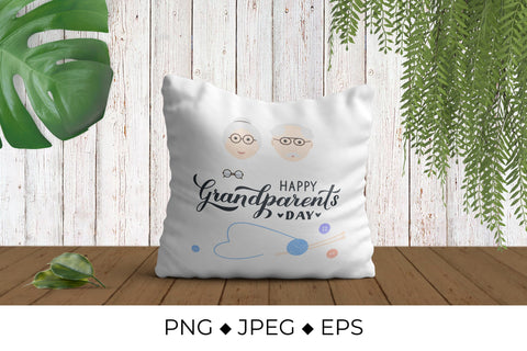 Happy Grandparents Day Sublimation LaBelezoka 