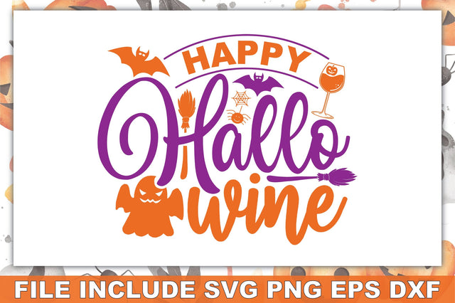 Happy Hallo Wine SVG Ariyan 