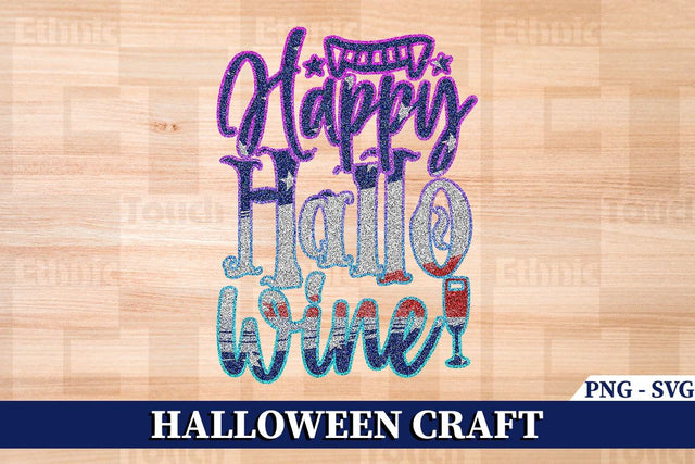 Happy Hallo Wine SVG Ethnic Touch 