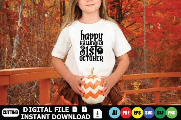 Happy Halloween 31st October SVG Shahin alam 