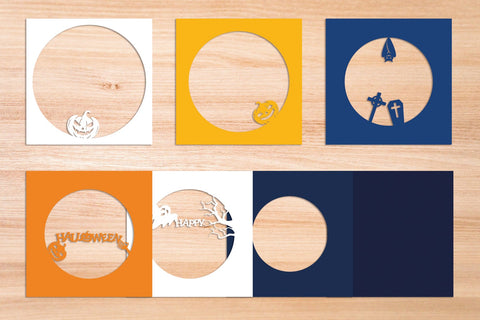 Happy Halloween - 3D Layered Paper Cut SVG SVG Slim Studio 