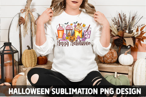 Happy Halloween Coffee Sublimation SVG fokiira 