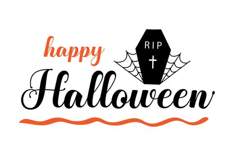 Happy Halloween Cut File. Farmhouse Sign SVG SVG Olga Terlyanskaya 
