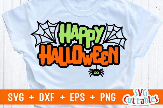 Happy Halloween Cut File SVG Svg Cuttables 