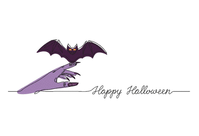 Happy Halloween Embroidery Design Embroidery/Applique DESIGNS Nino Nadaraia 