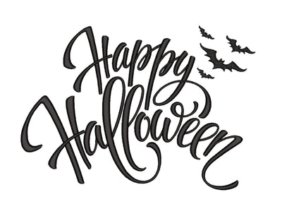 Happy Halloween Embroidery Design Embroidery/Applique DESIGNS Nino Nadaraia 