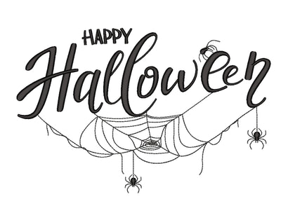 Happy Halloween Embroidery Design Embroidery/Applique DESIGNS Nino Nadaraia 