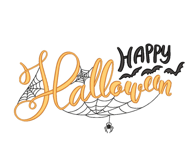 Happy Halloween Embroidery Design Embroidery/Applique DESIGNS Nino Nadaraia 