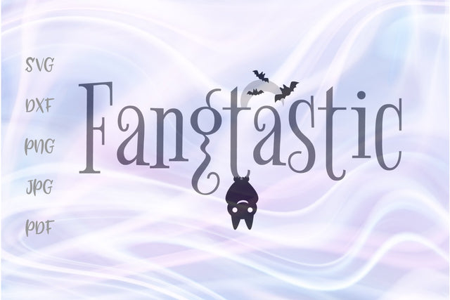 Happy Halloween Fangtastic SVG, PNG, DXF, PDF, JPG SVG Digitals by Hanna 