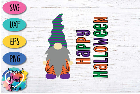 Happy Halloween Gnome SVG Special Heart Studio 