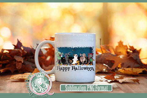 Happy Halloween Goblins Sublimation Sublimation QueenBrat Digital Designs 