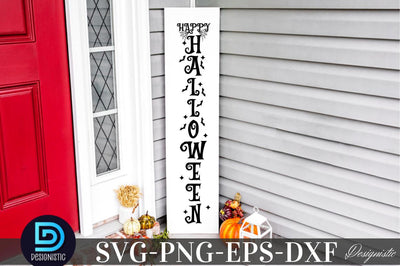 Happy Halloween, Halloween Porch Sign Svg Bundle, Welcome Sign Svg SVG DESIGNISTIC 