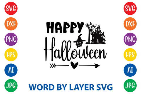 Happy Halloween, Halloween SVG Design SVG Rafiqul20606 