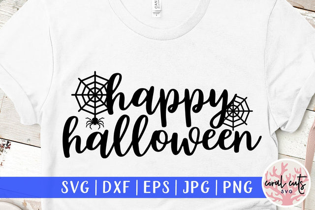 Happy Halloween – Halloween SVG EPS DXF PNG Cutting Files SVG CoralCutsSVG 