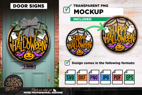 Happy Halloween | Halloween SVG Sign SVG The Vintage Signs Shop 